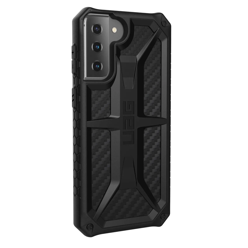 UAG Monarch Case For Samsung Galaxy S21+ - Carbon Fiber