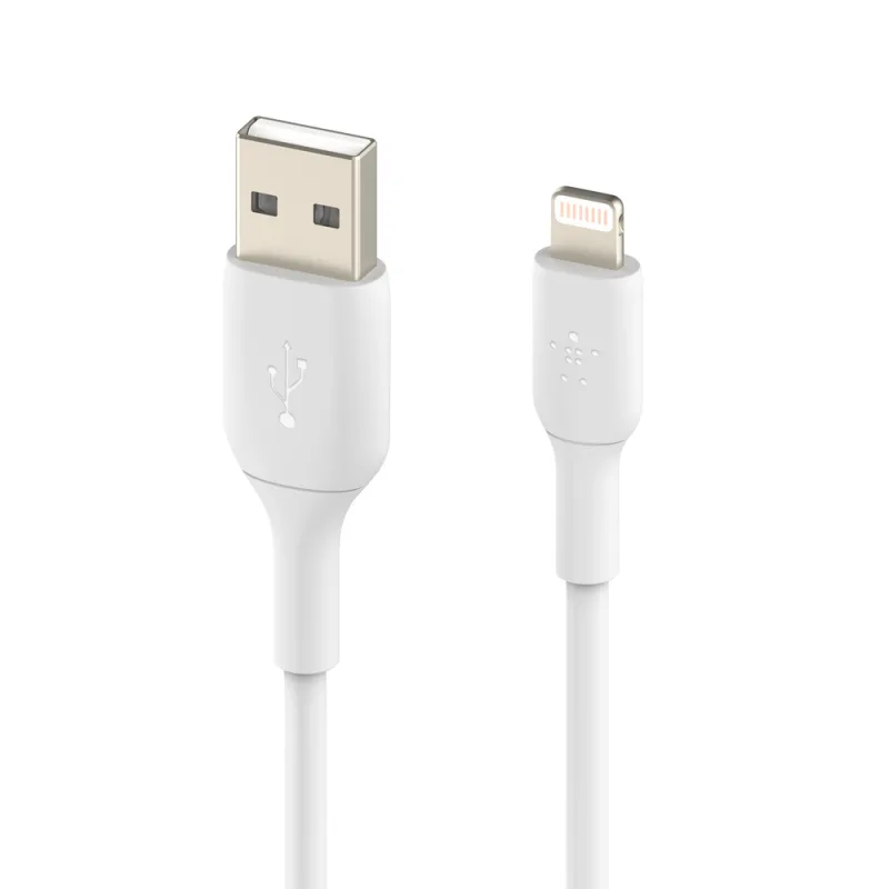 Belkin BoostCharge Lightning to USB-A Cable 1m - White