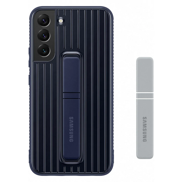 Samsung Galaxy S22+ Protective Standing Cover - Navy