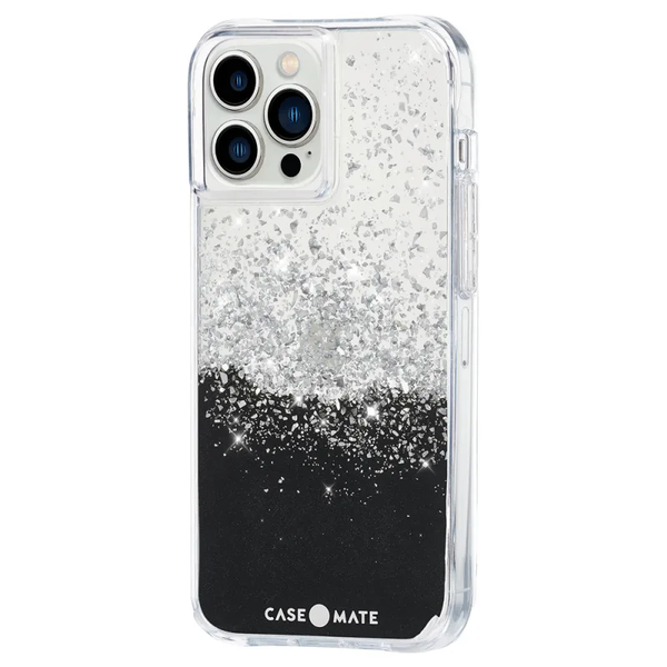 Case-Mate Karat Onyx Case For iPhone 13 Pro Max - Black / White