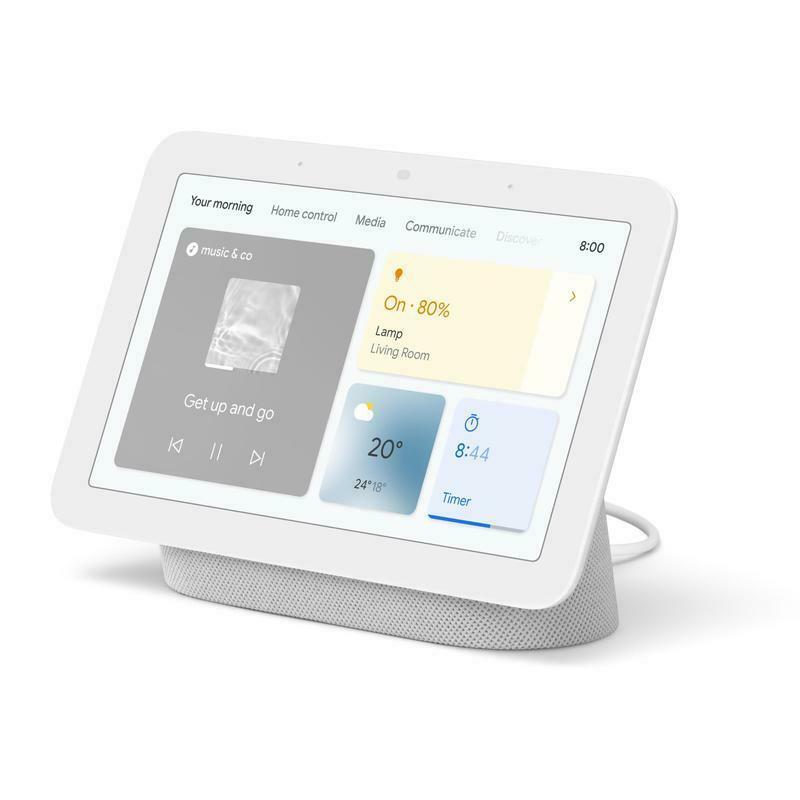 Google Nest Hub 2nd Gen Smart Home Display - Chalk