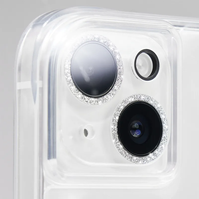 Case-Mate Lens Protector For iPhone 14/14 Plus - Sparkle Silver