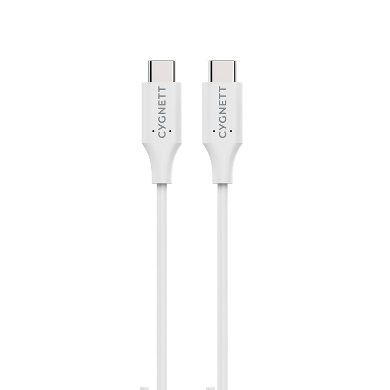 Cygnett Essentials USB-C to USB-C Cable (1M) - White