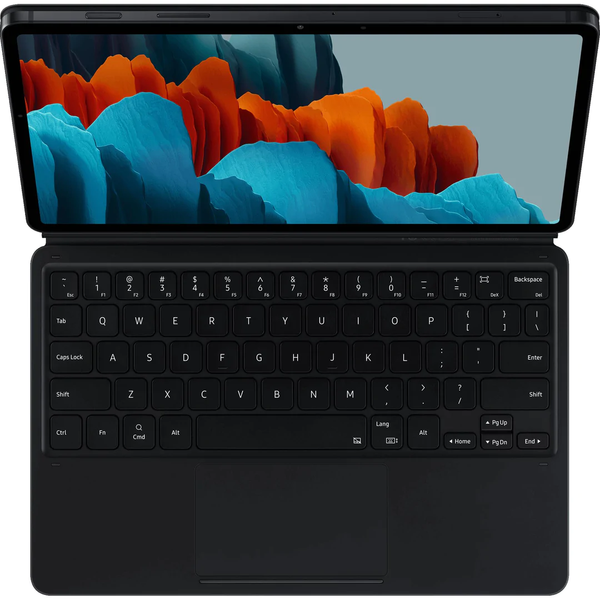 Samsung Galaxy Tab S8 / Tab S7 Book Cover Keyboard - Black