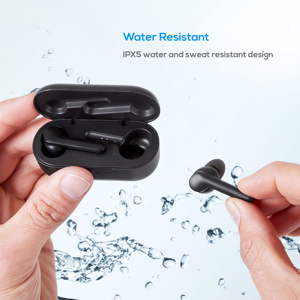 mbeat E2 True Wireless Earbuds - Black