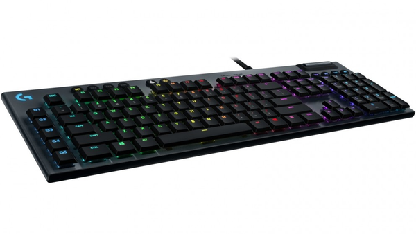 Logitech G815 LIGHTSYNC RGB Mechanical Gaming Keyboard - Clicky