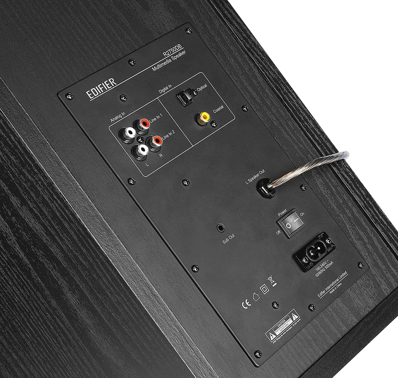 Edifier R2750DB Active 2.0 Speaker System - Black