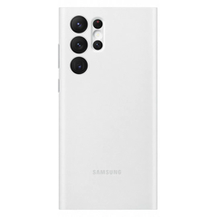 Samsung Galaxy S22 Ultra Smart Clear View Cover - White