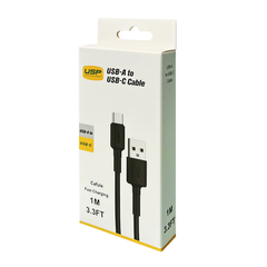 USP Boost Up USB-C to USB-A Cable 1m - Black