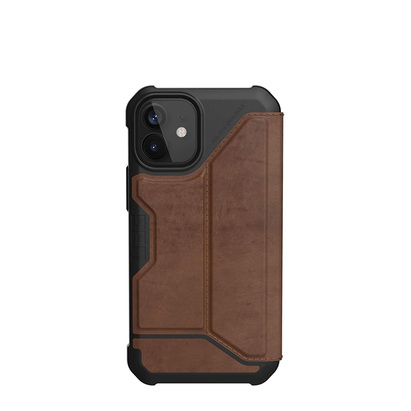 UAG Metropolis Supple Italian Case For iPhone 12 mini - Brown