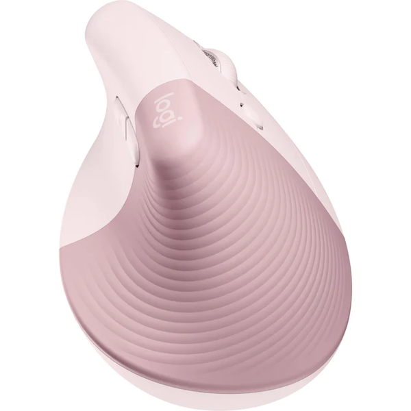 Logitech Lift Vertical Ergonomic Mouse - Rose