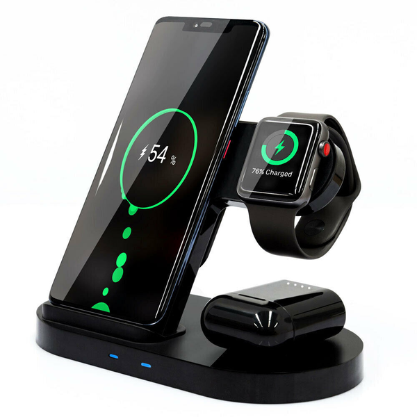 mbeat Gorilla Power Dual Wireless Charging Pad - Black