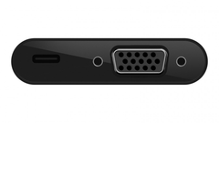 Belkin USB-C to VGA + Charge Adapter - Black