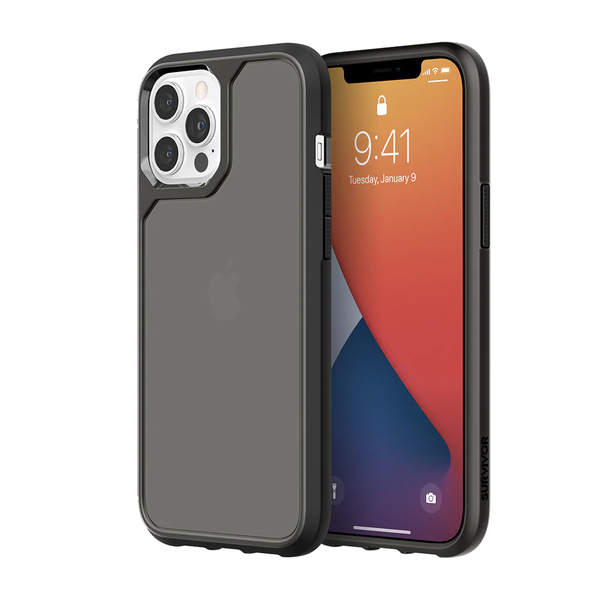 Survivor Strong Case For Apple iPhone 12 Pro Max - Black