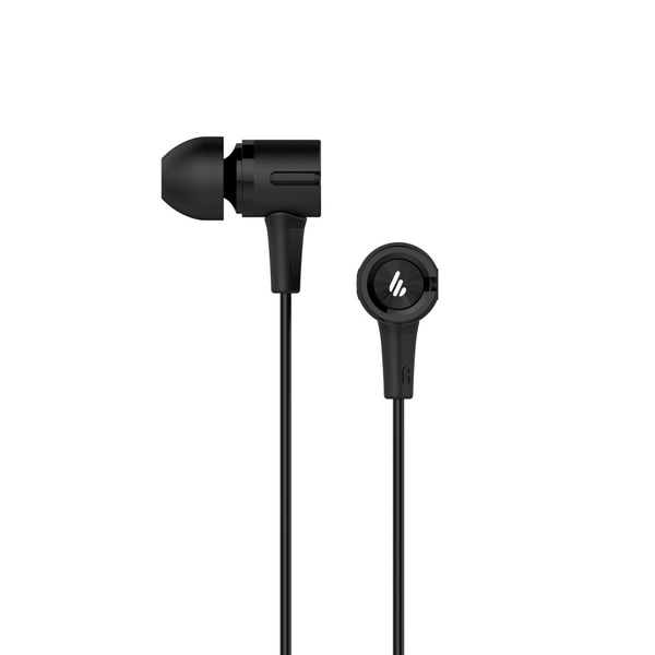 Edifier P205 Earbuds with Remote and Microphone - Black