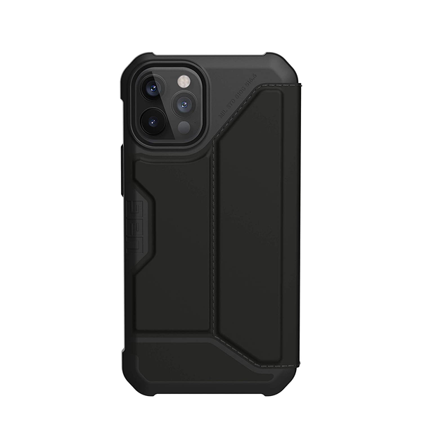 UAG Metropolis Smooth Finish PU Case For iPhone 12/12 Pro - Black
