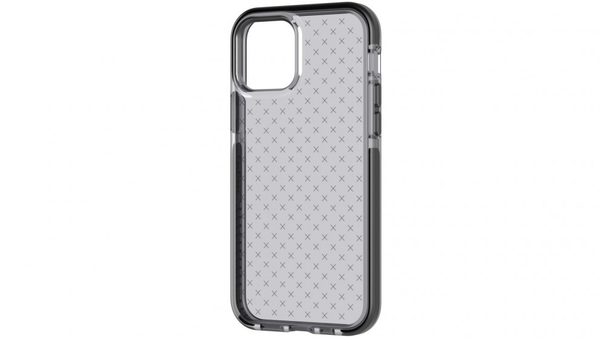 Tech21 Evo Check Case for iPhone 12/12 Pro - Smokey Black