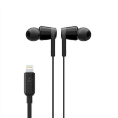 Belkin SOUNDFORM Headphones with Lightning Connector - Black