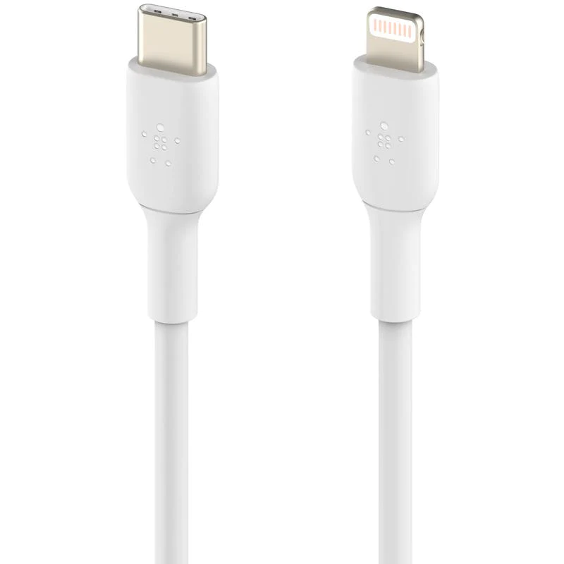 Belkin BoostCharge USB-C to Lightning Cable 1m - White