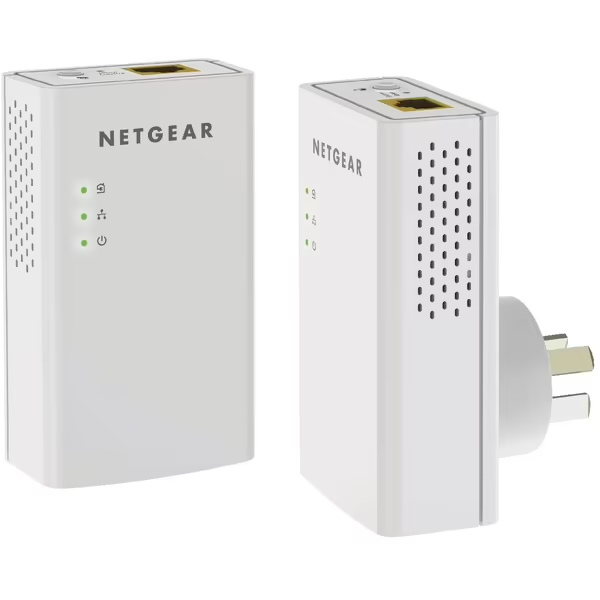 Netgear PL1000 Gigabit Powerline Kit - White