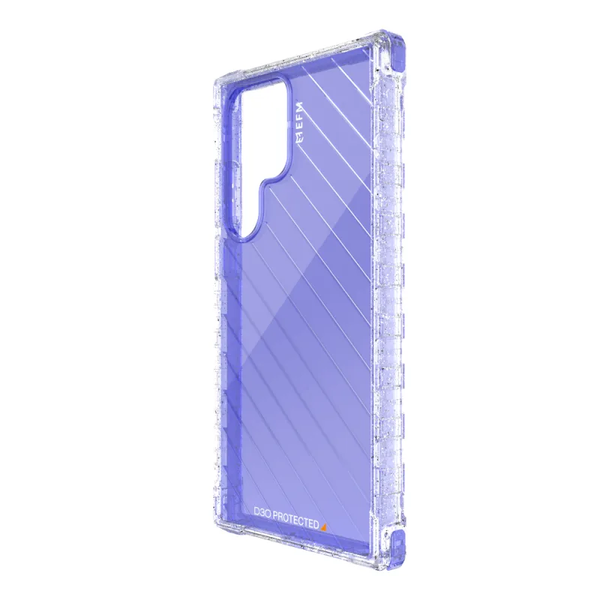 EFM Dakar Case For Samsung Galaxy S23 Ultra - Glitter Violet