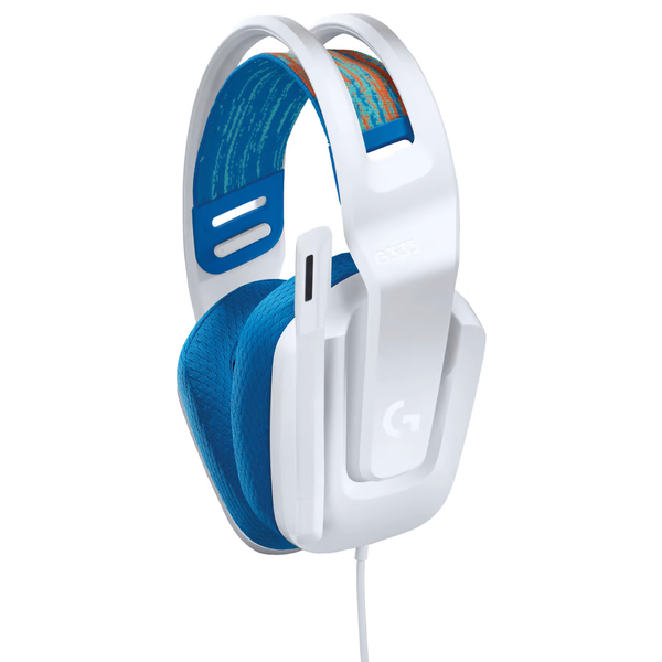 Logitech G335 Wired Gaming Headset - White