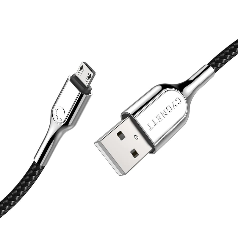 Cygnett Armoured Micro-USB to USB-A Cable (3M) - Black