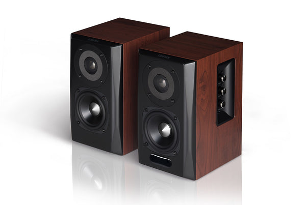 Edifier S350DB 2.1 Multimedia Speakers w/Subwoofer - Black, Wood