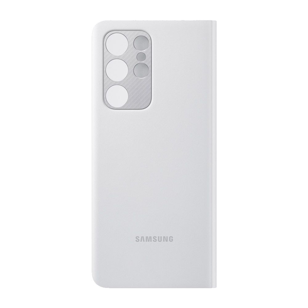 Samsung Galaxy S21 Ultra 5G Smart Clear View Cover - Light Gray
