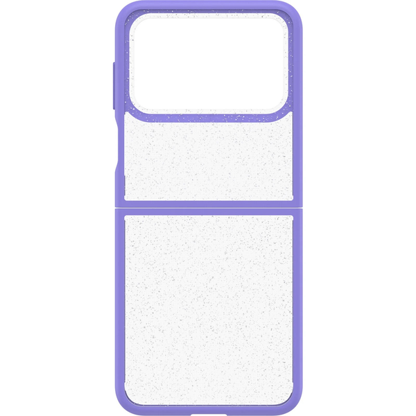 OtterBox Thin Flex Case For Galaxy Z Flip4 - Purple/Clear Glitter