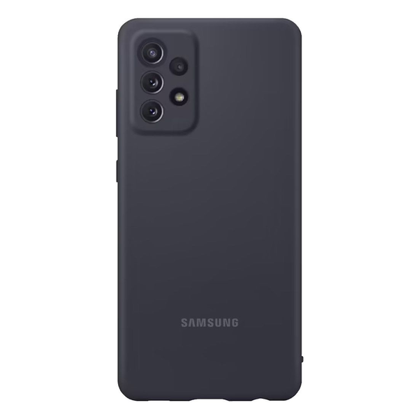 Samsung Galaxy A72 (6.7") Silicone Cover - Black