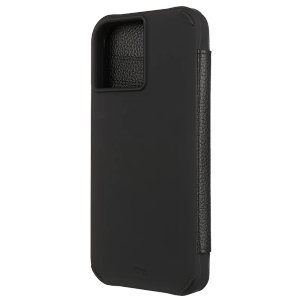 Case-Mate Tough Wallet Folio Case For iPhone 13 Pro Max - Black