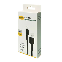 USP Boost Up Lightning to USB-A Cable 0.2m - Black