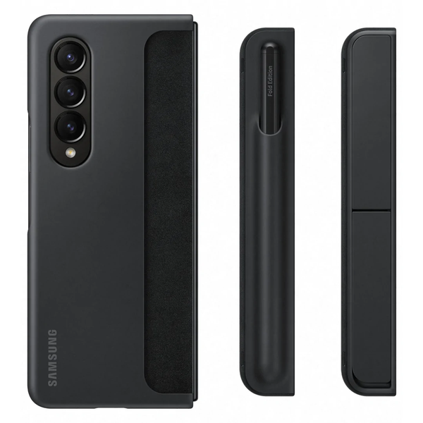 Samsung Standing Cover with Pen For Galaxy Z Fold4 - Black