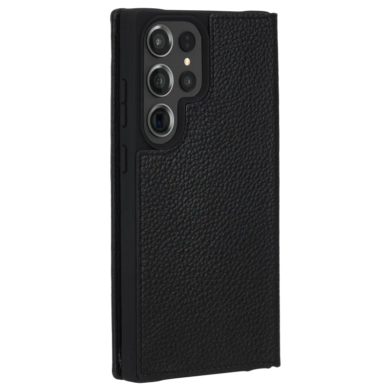 Case-Mate Wallet Folio Case For Samsung Galaxy S23 Ultra - Black