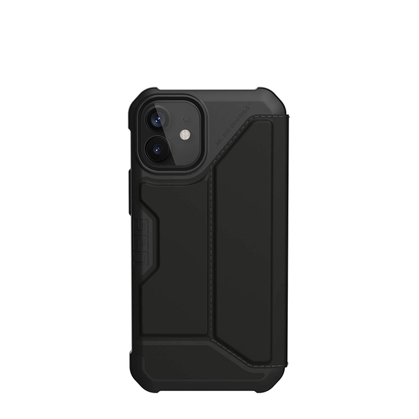 UAG Metropolis Smooth Finish PU Case For iPhone 12 mini - Black