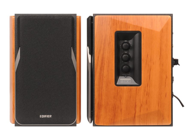 Edifier R1380T Active Speaker - Black/Brown
