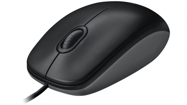 Logitech M90 Optical Wired Mouse - Black