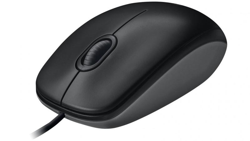 Logitech M90 Optical Wired Mouse - Black