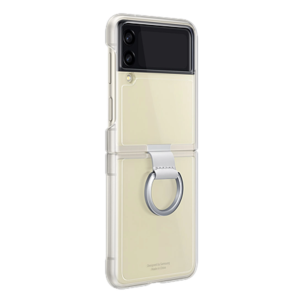 Samsung Clear Cover with Ring For Samsung Galaxy Z Flip3 - Clear