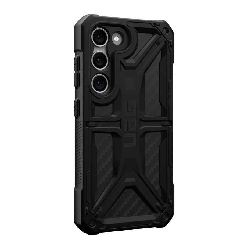UAG Monarch Case For Samsung Galaxy S23+ - Carbon Fiber