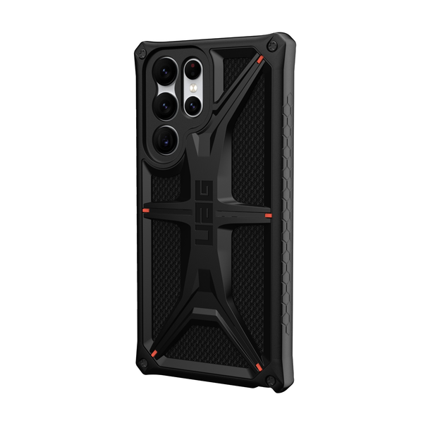 UAG Monarch Case For Samsung Galaxy S22 Ultra - Black