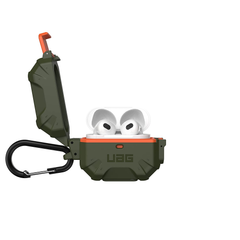 UAG Pathfinder Case For Apple Airpods Gen 3 - Olive/Orange