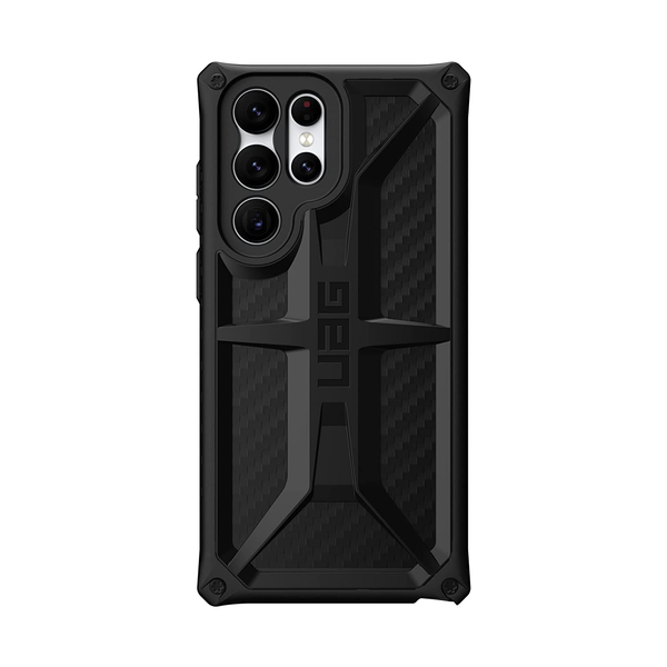 UAG Monarch Case For Samsung Galaxy S22 Ultra - Carbon Fiber