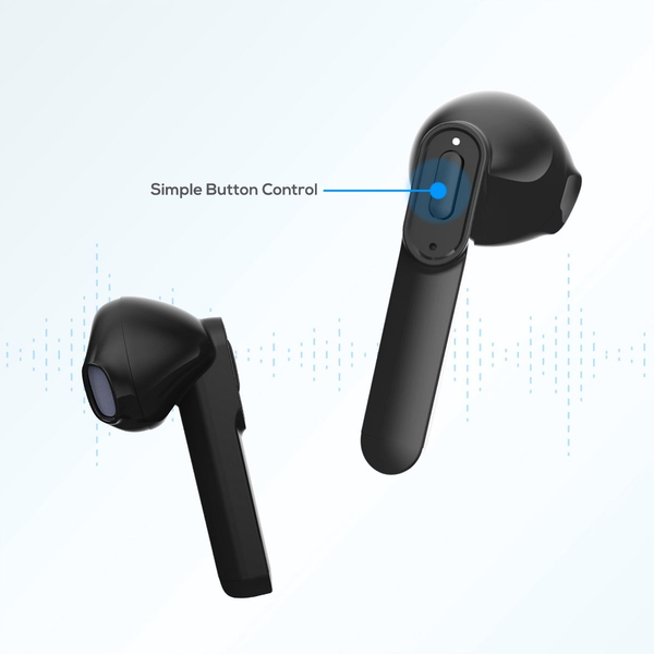 mbeat E1 True Wireless Earbuds - Black