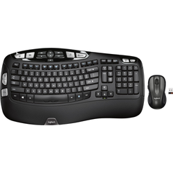 Logitech MK550 Wireless Keyboard and Mouse Wave Combo