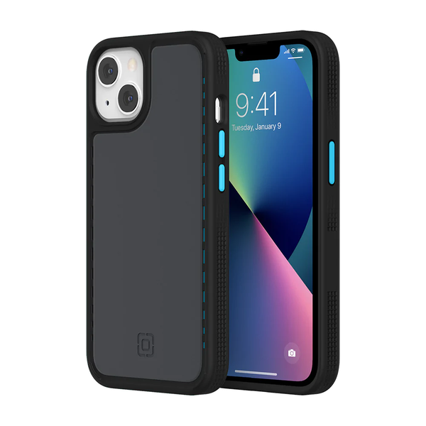 Incipio Optum Case For Apple iPhone 13 - Black/Electric Blue
