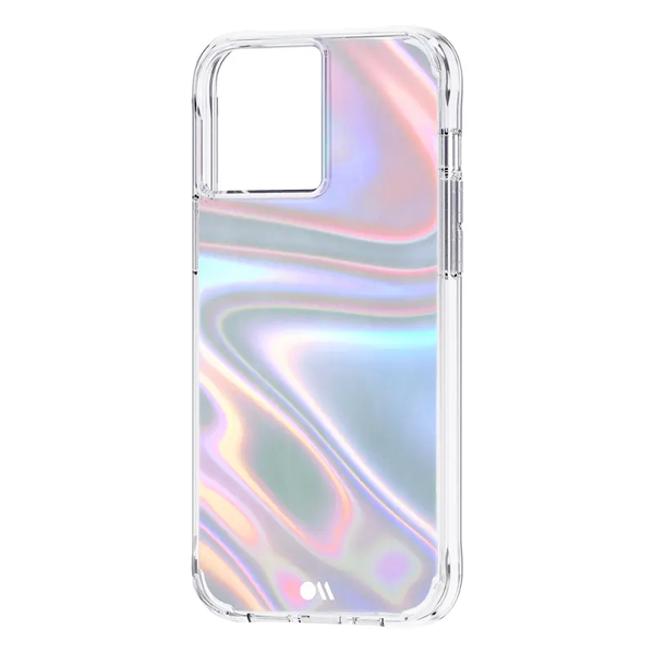 Case-Mate Soap Bubble Case For iPhone 13 Pro Max - Iridescent