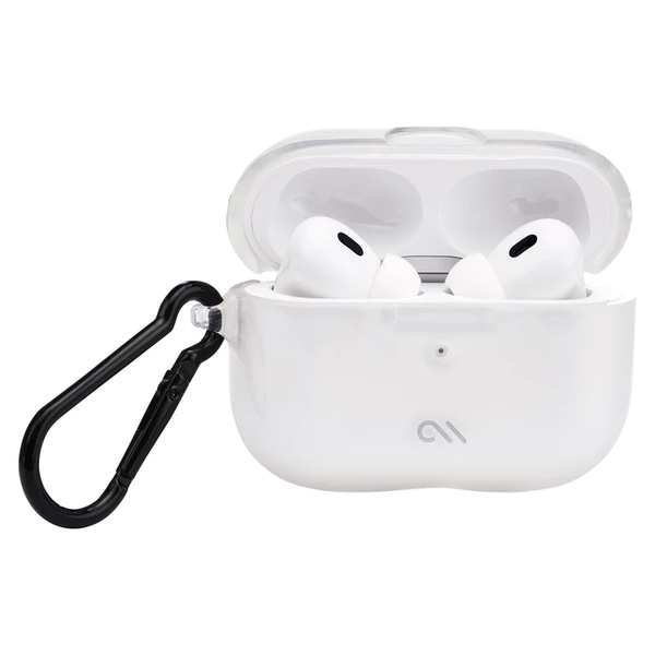 Case-Mate Tough Case with Carabiner Clip For AirPods Pro 2 - Clear