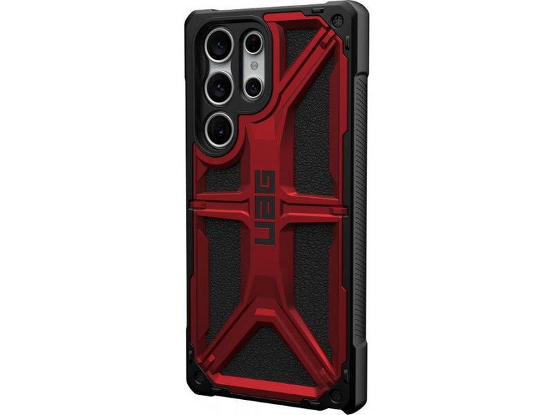 UAG Monarch Case For Samsung Galaxy S23 Ultra - Crimson